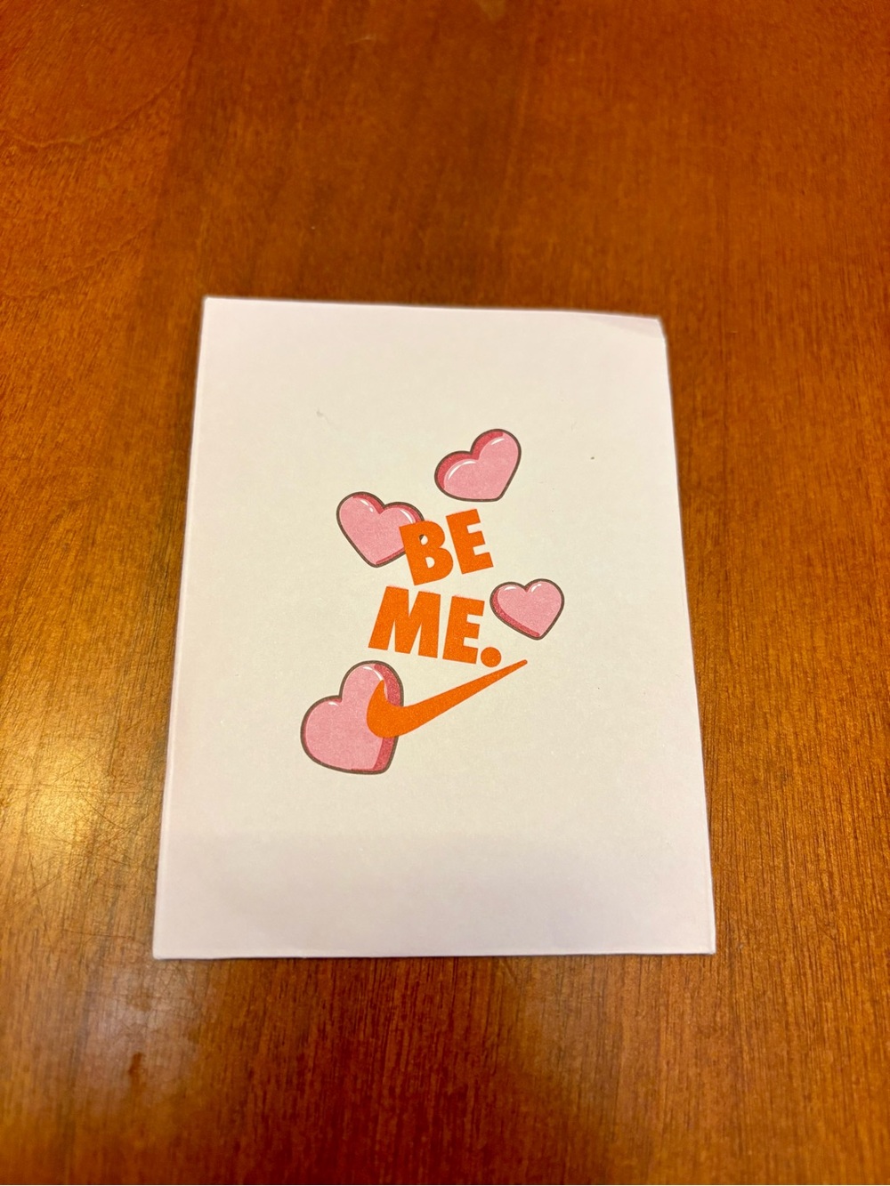 Nike Be Me Pink Heart Sticker Set - Valentine Party Pack Exclusive - Picture 2 of 3